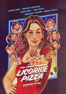 Licorice Pizza - Alana Haim - Cooper Hoffman - Filmposter 37x53cm gerollt - Picture 1 of 1