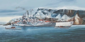 5359	Trumpeter: German Tirpitz Battleship in 1:350 - Foto 1 di 12