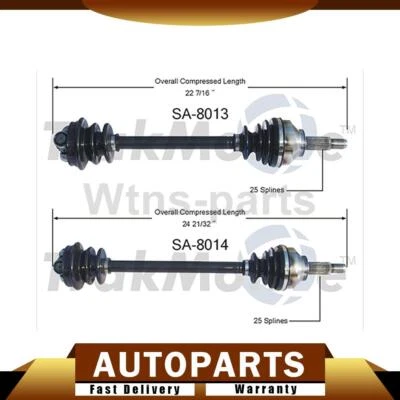 2X JUNTAS CV DELANTERAS TRAKMOTIVE EJES EJE EJES PARA SAAB 900 1981-1989 Foto 1 de 4