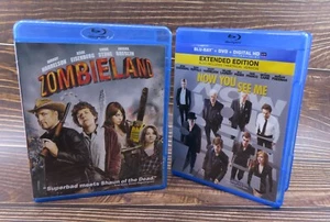 Blu-Ray LOT Woody Harrelson Bundle (Zombieland + Now You See Me) Blu-Ray - Picture 1 of 8