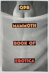 QPB Mammoth Book of Erotica, Maxim Jakubowski, 1997, Erotic Fiction, PBK - Picture 1 of 10