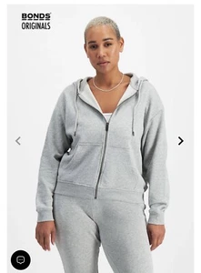 Bonds Originals Zip Hoodie - XXS (RRP $70) - Picture 1 of 5