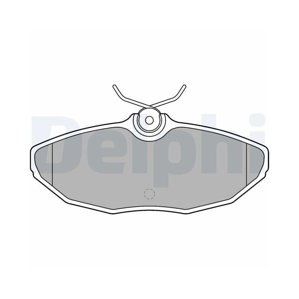 Bremsbelagsatz, Scheibenbremse DELPHI LP1505 für JAGUAR, Hinterachse - Bild 1 von 1