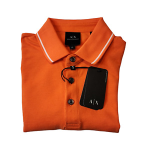 Las mejores ofertas en Camisas de corta Armani Exchange Naranja Para Hombres | eBay