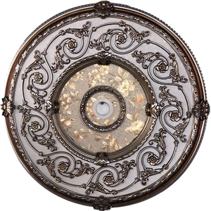 24" CEILING MEDALLION CHANDELIER 60 cm FAN TRIM COVER DECOR #24B - Picture 1 of 6