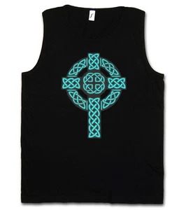 CELTIC KNOT LOGO SIGN V TANK TOP T-SHIRTS Celts Walhalla keltischer Knoten - Picture 1 of 2