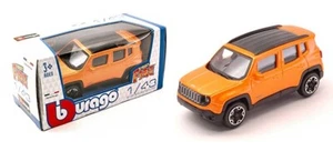 Jeep Renegade arancione modellismo 1:43 Burago Bburago cast metal Street Fire - Foto 1 di 1
