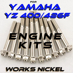 Kit de pernos de motor de níquel funciona para Yamaha YZ400 y 426F | ¡Te ves sin precio Ti! - Imagen 1 de 11