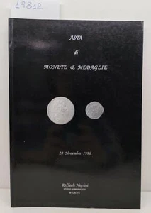 Catalogo Raffaele Negrini asta di monete medaglie novembre 1996 numero 4 - Imagen 1 de 6