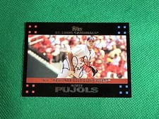 2007 Topps #308 Albert Pujols GG St. Louis Cardinals