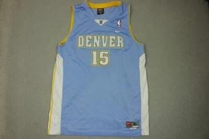 Vintage Carmelo Anthony Denver Nuggets Jersey Boys Extra Large Blue NBA - Picture 1 of 15