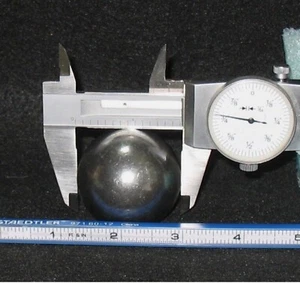 Bola de acero al carbono suave de 1-3/4 pulgadas 50 cuentas - Imagen 1 de 1