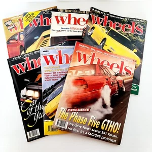 Wheels Motor Magazine Bundle Lot x7 Vintage 1990 - 1991 Australian - Picture 1 of 12