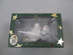 Department 56 Snowbabies Let’s Fly, Mother Goose Ornament Porcelain 2003 Nursery - Picture 1 of 6