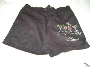 BLACK BLING SHORT SHORTS - Picture 1 of 2