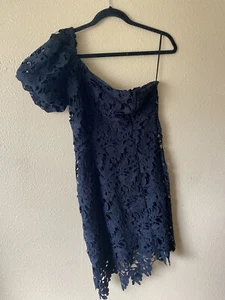 Floret Studios Midi Dress Sz Small Floral Black Fitted Ruched Cocktail Event NWT - Picture 1 of 9