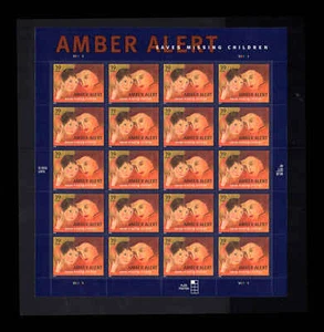 # 4031 Amber Alert 39¢ Sheet 2006  MNH Saves Missing Children - Picture 1 of 2