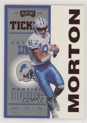 1998 Playoff Contenders Red Johnnie Morton #28 - Image 1 of 2