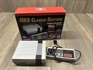 Nintendo NES Classic Edition Mini Console CLV-001 w Controller and Cables Tested - Picture 1 of 14