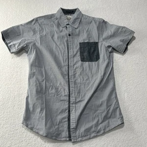 GREAT CONDITION!! Native Code Impeccable Fit Button Down Short-Sleeve Shirt Med - Picture 1 of 6