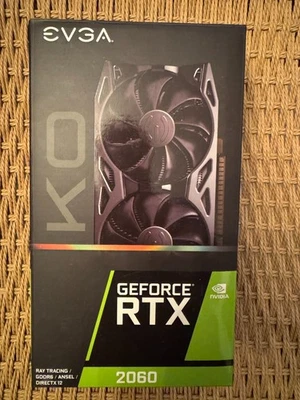 EVGA NVIDIA GeForce RTX 2060 XC ULTRA GAMING 6 GB GDDR6 Graphics Card inOrig Box - Image 1 of 4