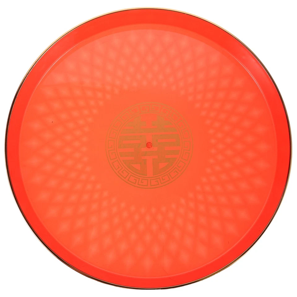  Rundes Tablett Schmucktablett Desserttabletts Verlobungsgeschenk - Bild 1 von 4