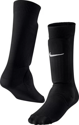 Nike Shin Sock Sleeves Youth Unisex M/L Black Football Soccer Protective Gear - Image 1 of 4