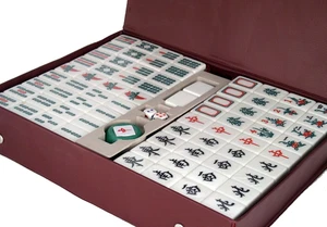 Traditionelle chinesische Version Mahjong Spiel Set - Bild 1 von 5