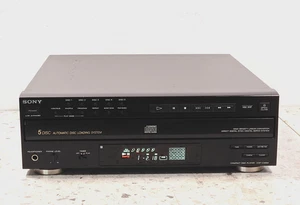 SONY CDP-C352M Hi-Fi 5 disc multi changer compact disc CD player JAPAN - Picture 1 of 12