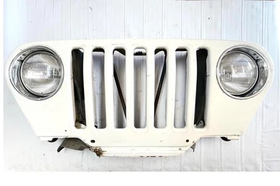 Jeep TJ Parrilla con Faros BLANCO 97-06 Rejilla Wrangler ENVÍO GRATUITO Foto 1 de 4