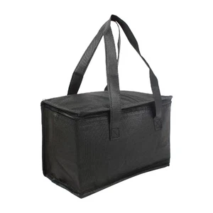 Sac à déjeuner isolé portable, sac isotherme, sac de livraison de bière, pliable Ther7531 - Photo 1/6