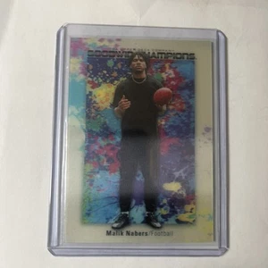 2024 Goodwin Champions Malik Nabers Splash of Color 3-D Lenticular SCL-NA Giants - Picture 1 of 2