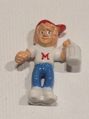 1993 Mighty Max com chapéu vermelho lateral e lanterna boneco Bluebird vintage - Imagem 1 de 4