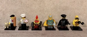 Brand New Lego Minifigures Series 17 Lot Of 6 - Picture 1 of 7