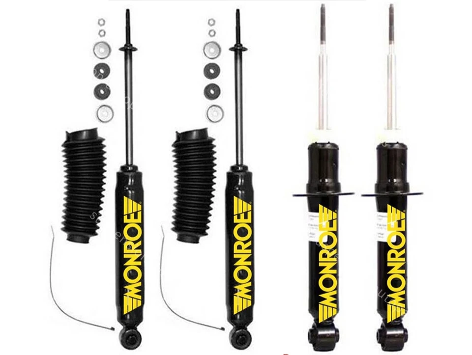 4PCS Front Rear Monroe Shocks Struts For Mitsubishi Montero 2003 2002 2001 - Image 1 of 3