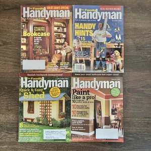 Lot 4 Family Handyman Magazines DIY Projects Tools Tips 2000 2002 2007 - Imagen 1 de 9