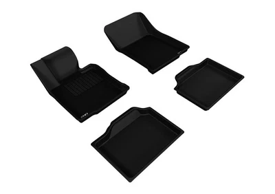 Floor Mats Custom Fit Liners Kagu All Weather Black 1st And 2nd Row L1MN00901509 - Image 1 of 4