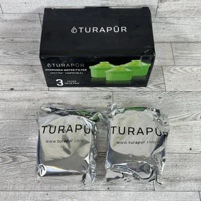 2 New Turapur Hydrogen Water Filters Maxtra Compatible - Image 1 of 4