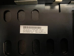 HP Probook 4530s 4535s custodia base inferiore chassis 646261-001 | nero - Foto 1 di 4
