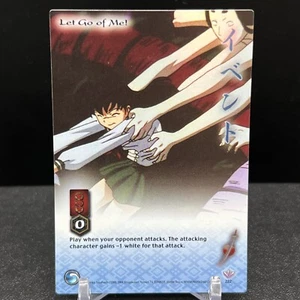 Let Go of Me! 222 Foil Inuyasha Card - Imagen 1 de 2