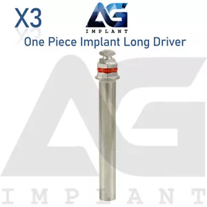 3 One Piece Long Driver Manual Screwdriver Sur gical Dental Instrument - Picture 1 of 4