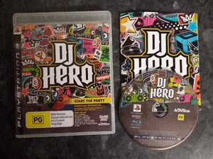 DJ HERO (PG) PS3 INCLUDES MANUAL PAL OZ SELLER - Picture 1 of 1