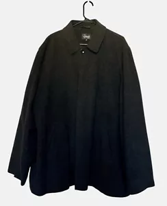 Chiarelli Men’s Black Jacket Size XL Long Sleeve Lined Fly Front Pockets - Picture 1 of 7