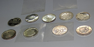 9 X 20 Schweizer Franken  Konvolut