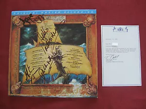 IAN ANDERSON & JETHRO TULL SIGNED LP "BROADSWORD AND THE BEAST" MFSL/OMS (1/1) - Picture 1 of 12