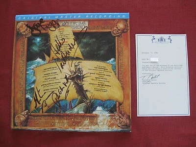 IAN ANDERSON & JETHRO TULL SIGNED LP "BROADSWORD AND THE BEAST" MFSL/OMS (1/1) - Image 1 of 4