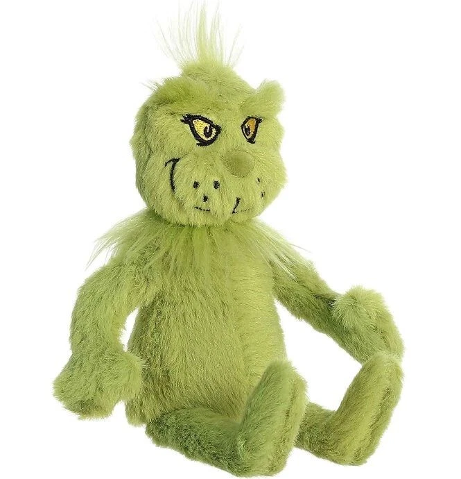 Aurora Dr. Seuss Grinch 7" 15979 Plush Small Stuffed Animal Toy With Tag READ