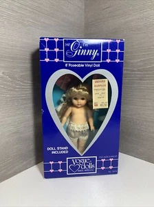 NIB Hi Im Ginny Doll 70016 Vouge Dolls 8" Poseable Vinyl Stand Box Vintage 1985 - Picture 1 of 12
