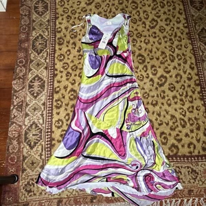 BRAND NEW VINTAGE LIBRA MAXI DRESS - Picture 1 of 7