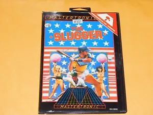 Commodore 64 Mastertronic The Slugger Baseball Game Complete w/ Sleeve + Manual - Picture 1 of 3